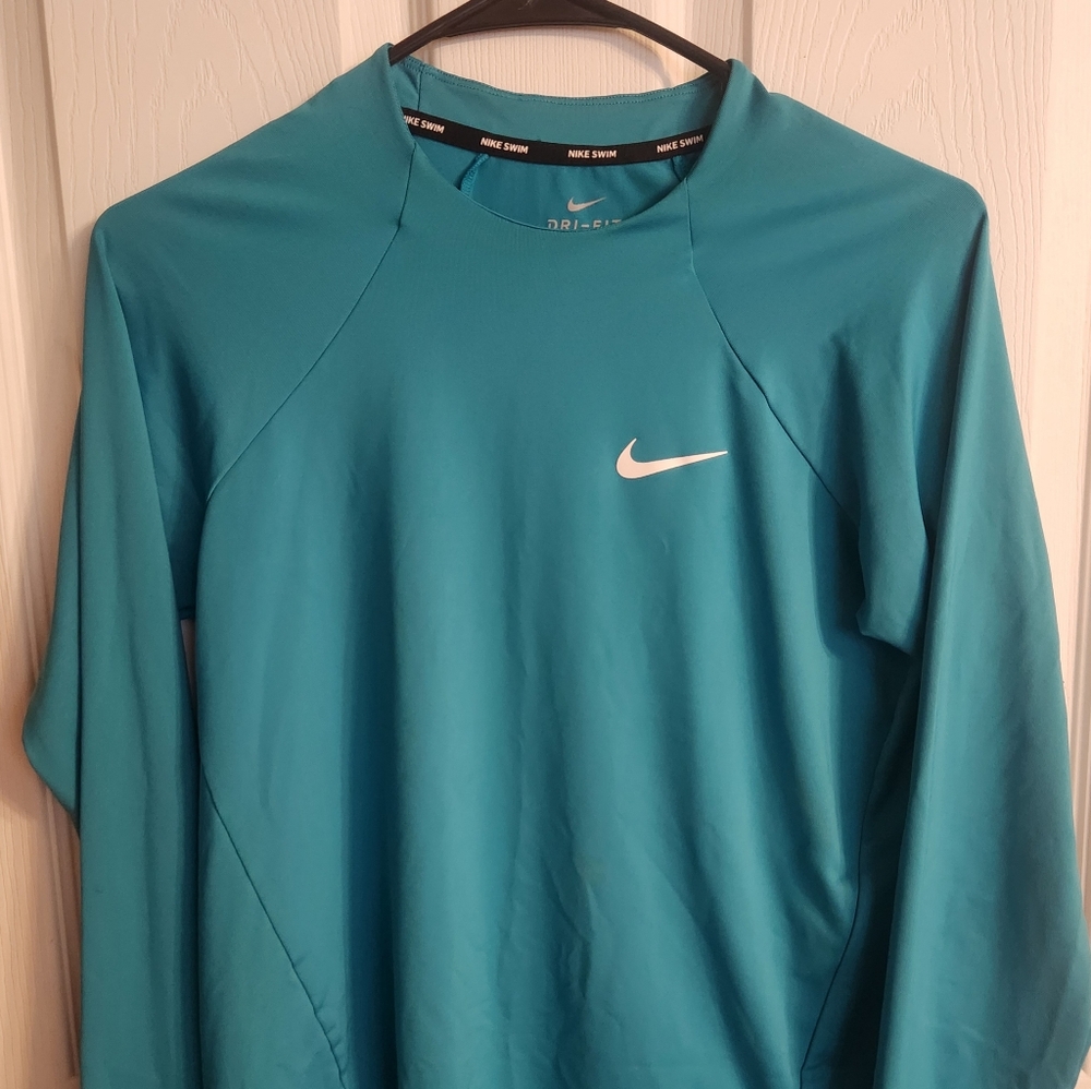 Women's Nike Swim Dri Fit long sleeved shirt, size small